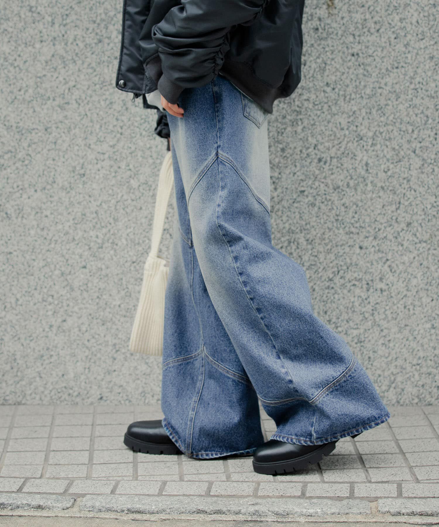 SENSE OF PLACE by URBAN RESEARCH「ラウンドパネルワイドデニム」|その他|