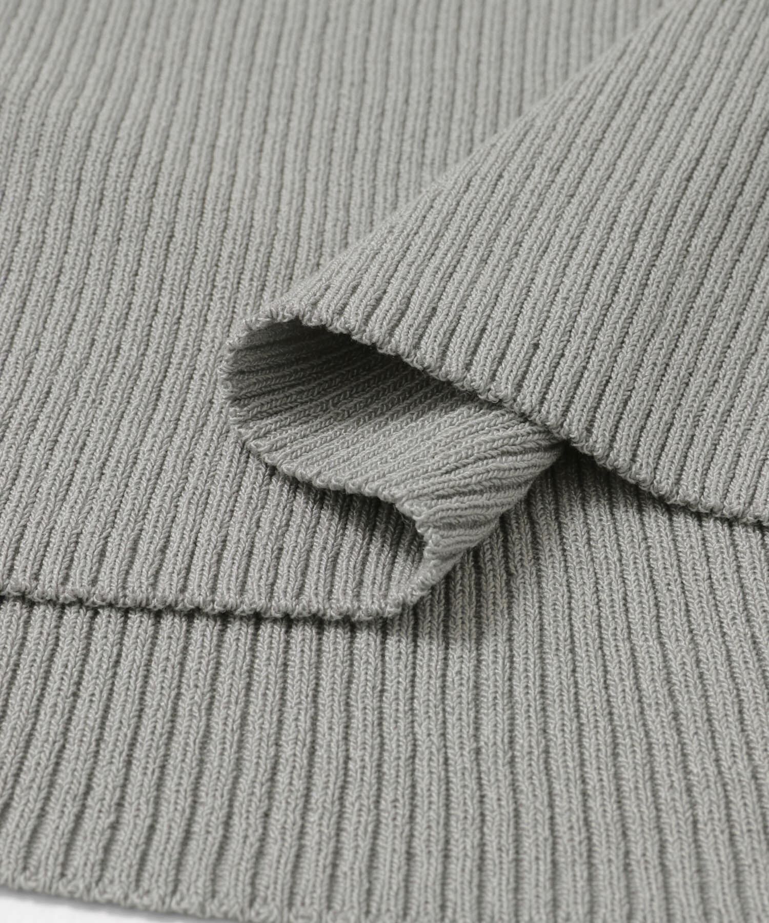 SENSE OF PLACE by URBAN RESEARCH「『一部WEB限定カラー』アシメネックハーフスリーブセーター」|ニット・セーター|