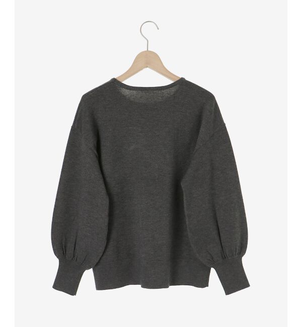 le.coeur blanc「《WEB限定アイテム》チュールケープ付き2wayニット」|ニット・セーター|