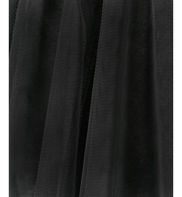 le.coeur blanc「《WEB限定アイテム》チュールケープ付き2wayニット」|ニット・セーター|