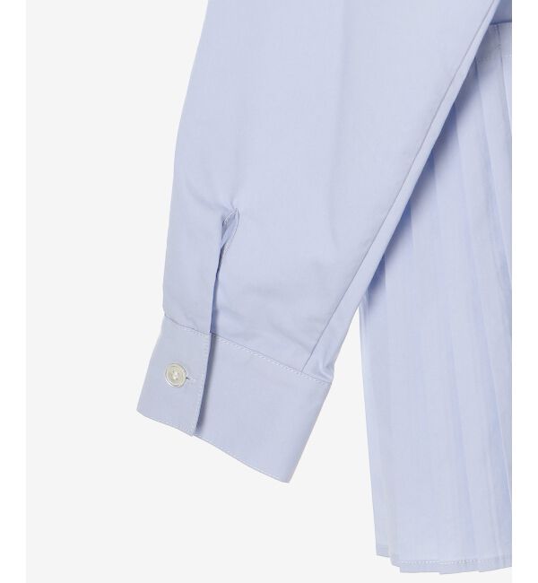 le.coeur blanc「《手洗い可能》MAISON MAVERICK プリーツ2wayシャツ」|シャツ・ブラウス|