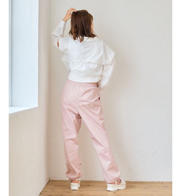 MAJESTICLEGON「パールボタン肩あきショートシャツ」|シャツ・ブラウス|