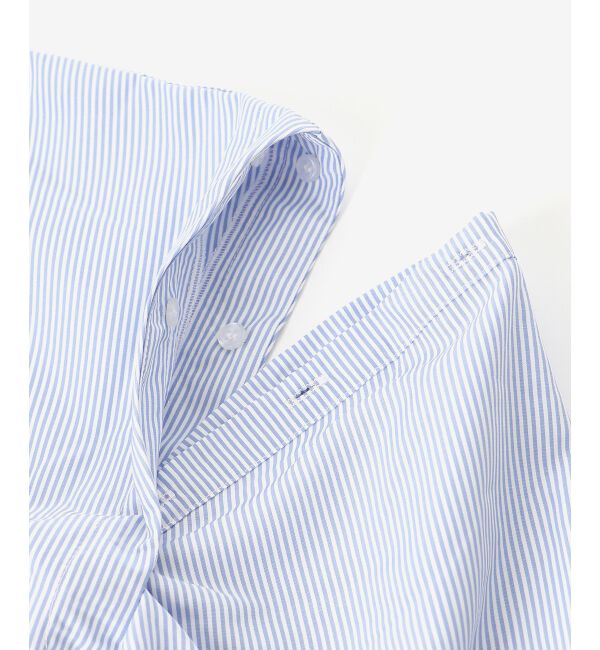 MAJESTICLEGON「パールボタン肩あきショートシャツ」|シャツ・ブラウス|