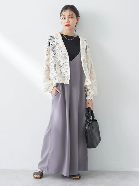 earth music&ecology「レースジャケット」|テーラードジャケット|