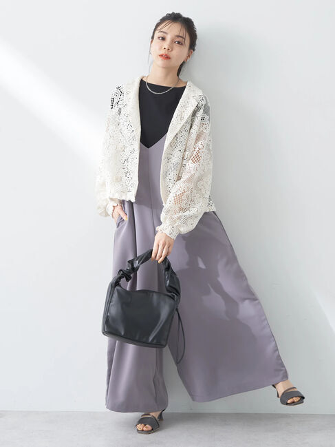 earth music&ecology「レースジャケット」|テーラードジャケット|