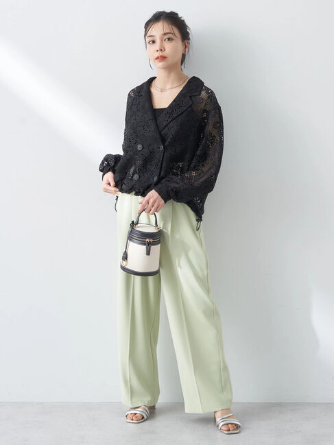 earth music&ecology「レースジャケット」|テーラードジャケット|