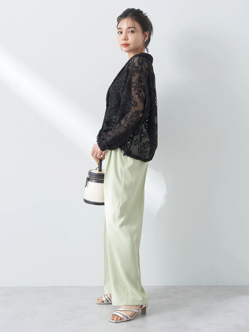 earth music&ecology「レースジャケット」|テーラードジャケット|