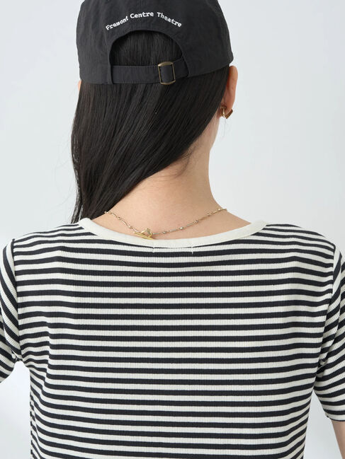 earth music&ecology「SET2点ボーダーカーディガン+キャミ」|カーディガン|