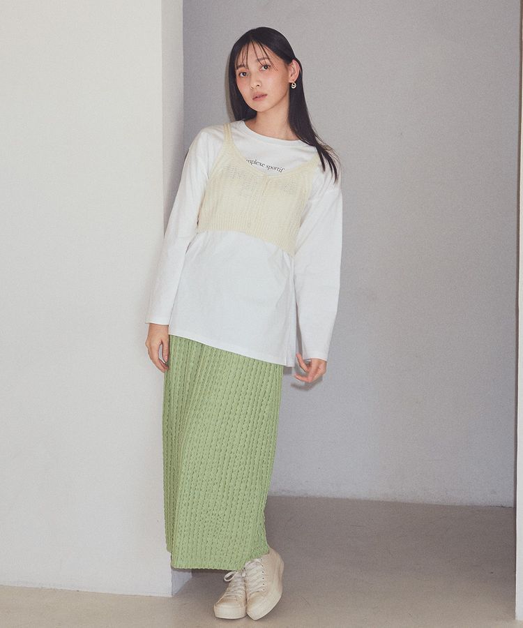 earth music&ecology「アソートグラフィックロンT」|Tシャツ・カットソー|