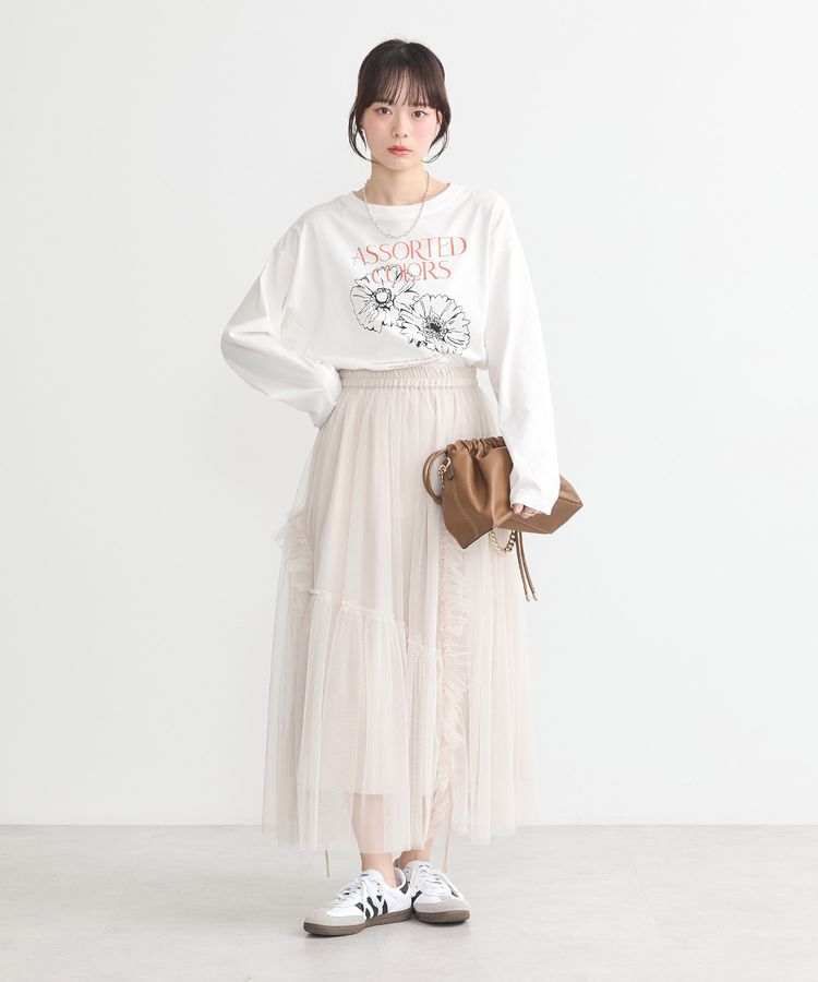 earth music&ecology「アソートグラフィックロンT」|Tシャツ・カットソー|