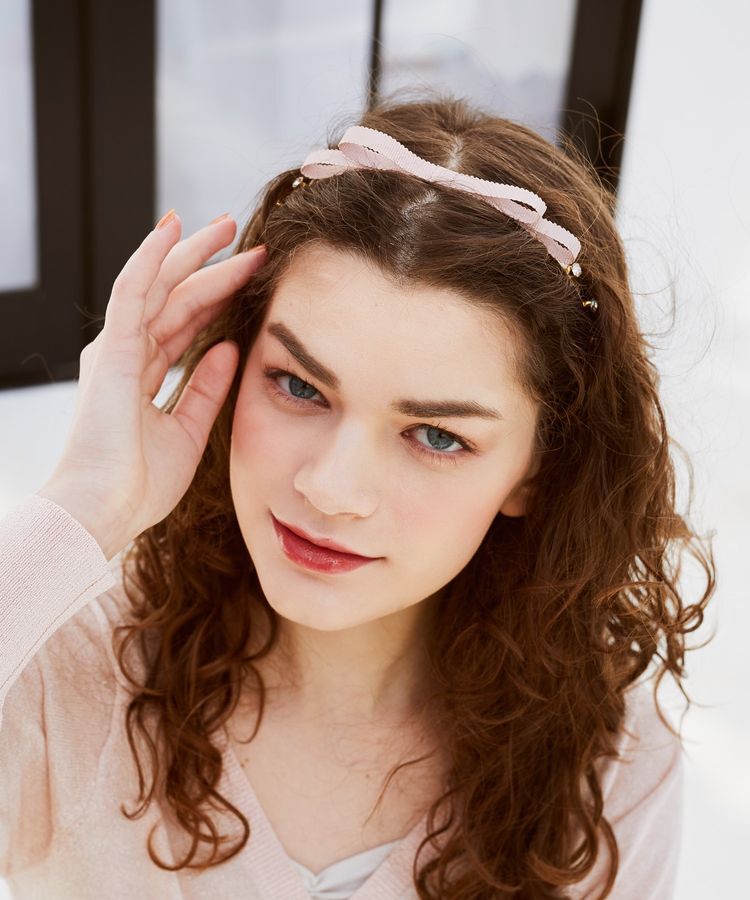 Maison de FLEUR「グログランリボンカチューシャ」|その他|