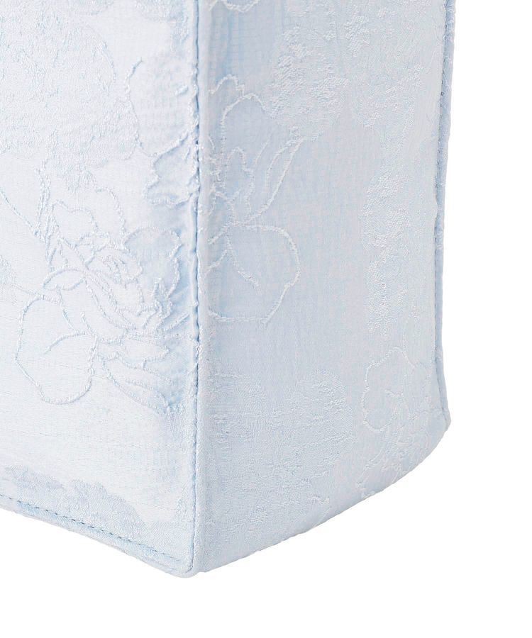 Maison de FLEUR「ブランドロゴ刺繍ジャカードスクエアトート」|トートバッグ|