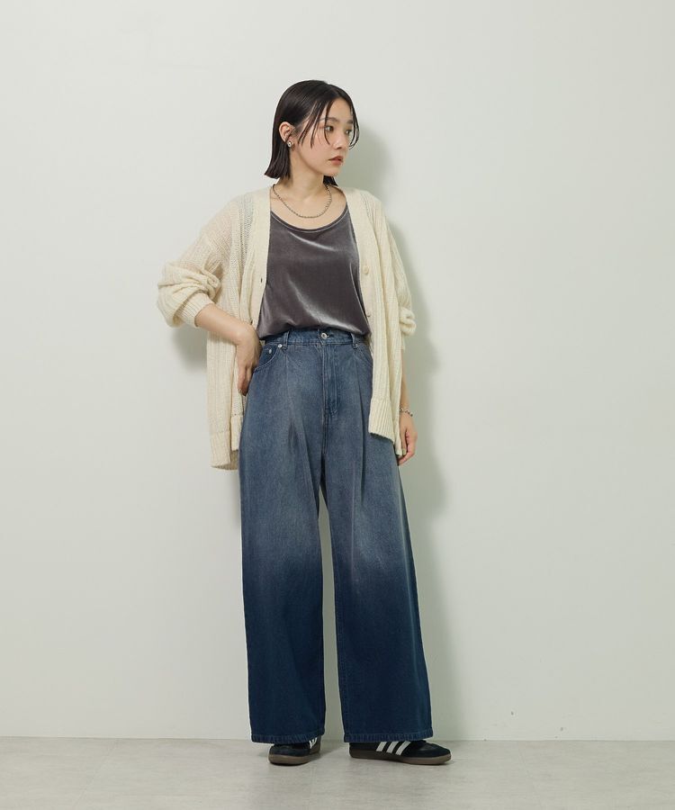 Green Parks「2Wayベロアタンクトップ」|インナー|