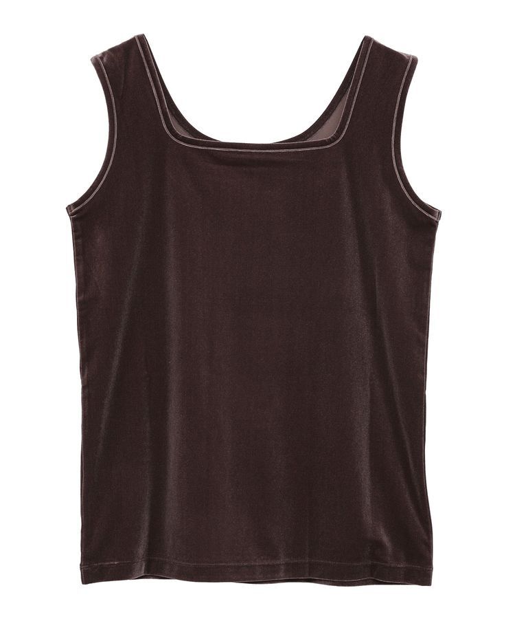 Green Parks「2Wayベロアタンクトップ」|インナー|