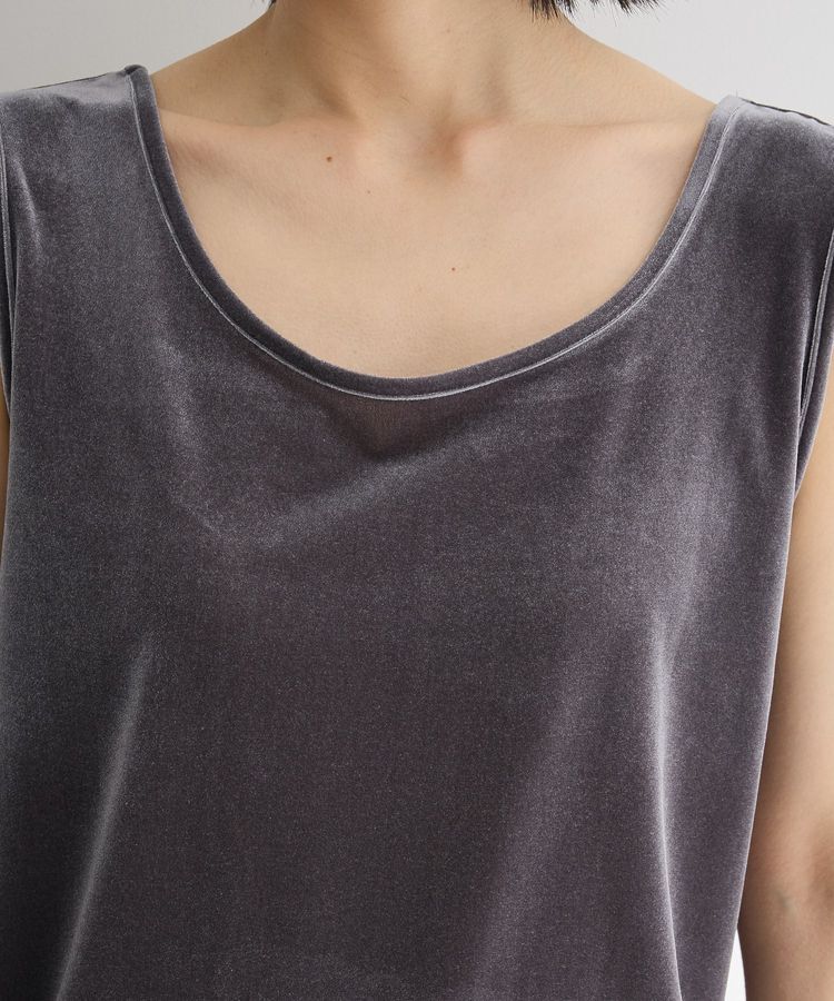 Green Parks「2Wayベロアタンクトップ」|インナー|