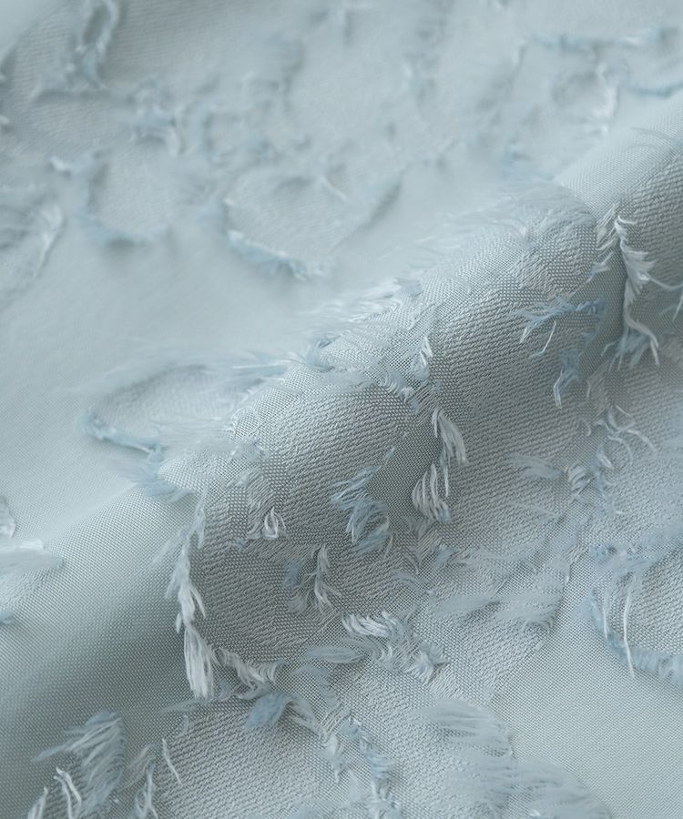 YECCA VECCA「2wayカットジャガードペプラムブラウス」|シャツ・ブラウス|