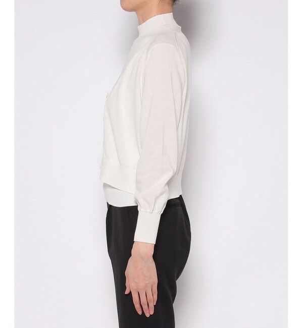 allureville「コットンシルクコンパクトカーディガン」|カーディガン|