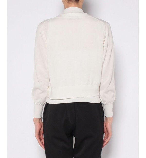 allureville「コットンシルクコンパクトカーディガン」|カーディガン|