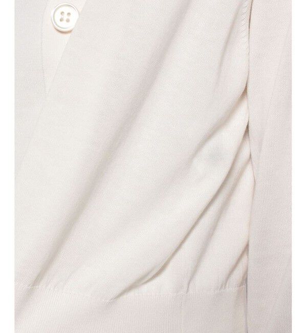 allureville「コットンシルクコンパクトカーディガン」|カーディガン|