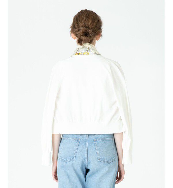 allureville「コットンシルクコンパクトカーディガン」|カーディガン|