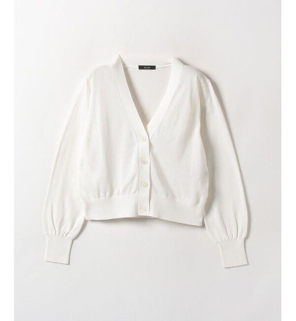 allureville「コットンシルクコンパクトカーディガン」|カーディガン|