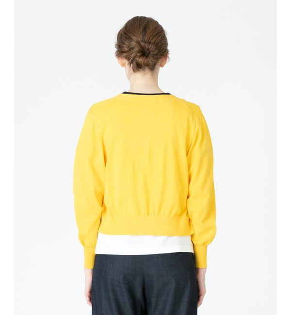 allureville「コットンシルクコンパクトカーディガン」|カーディガン|