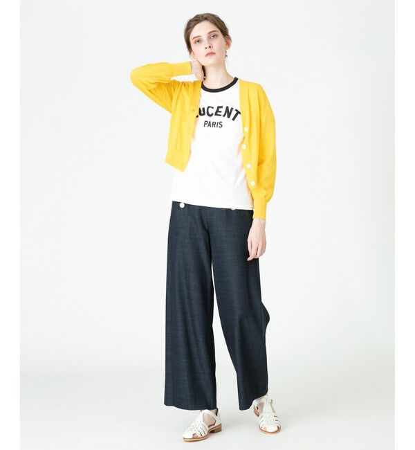 allureville「コットンシルクコンパクトカーディガン」|カーディガン|