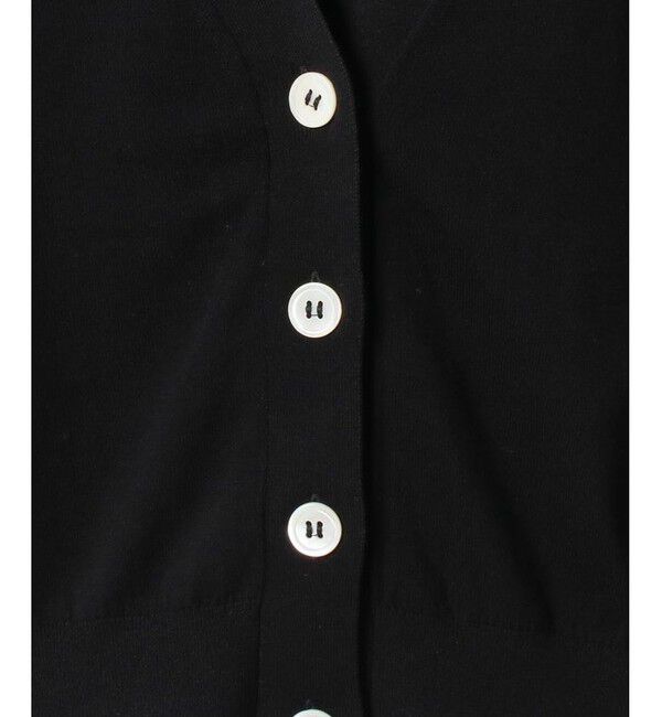 allureville「コットンシルクコンパクトカーディガン」|カーディガン|