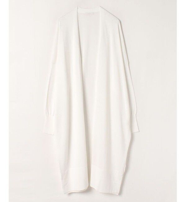 allureville「コットンアセテートロングトッパー」|カーディガン|