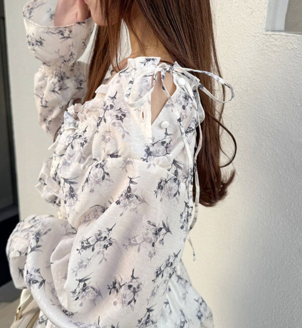  「シャーリングチュニックブラウス」|シャツ・ブラウス|