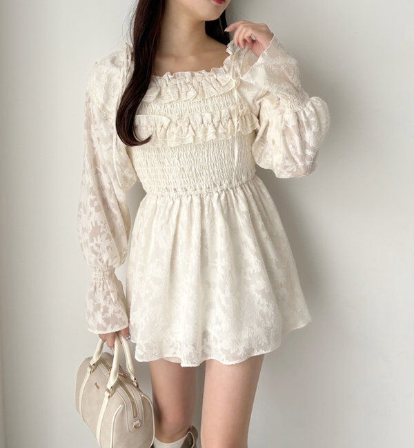  「シャーリングチュニックブラウス」|シャツ・ブラウス|