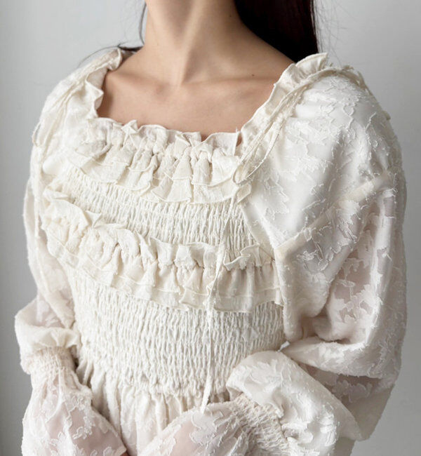  「シャーリングチュニックブラウス」|シャツ・ブラウス|