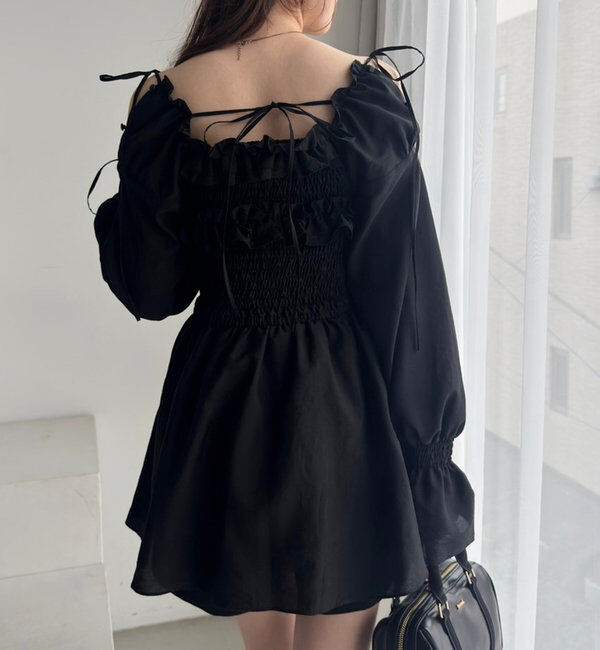  「シャーリングチュニックブラウス」|シャツ・ブラウス|