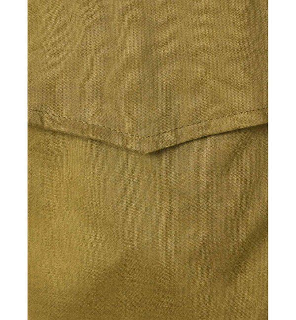 mizuiro ind「mizuiro ind シアーミリタリーシャツ」|シャツ・ブラウス|