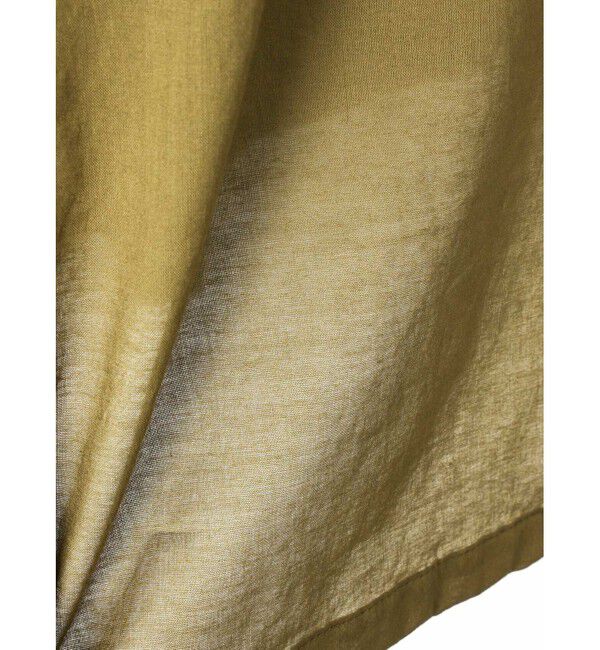 mizuiro ind「mizuiro ind シアーミリタリーシャツ」|シャツ・ブラウス|