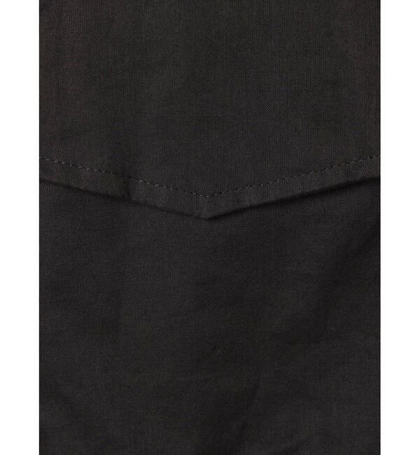 mizuiro ind「mizuiro ind シアーミリタリーシャツ」|シャツ・ブラウス|