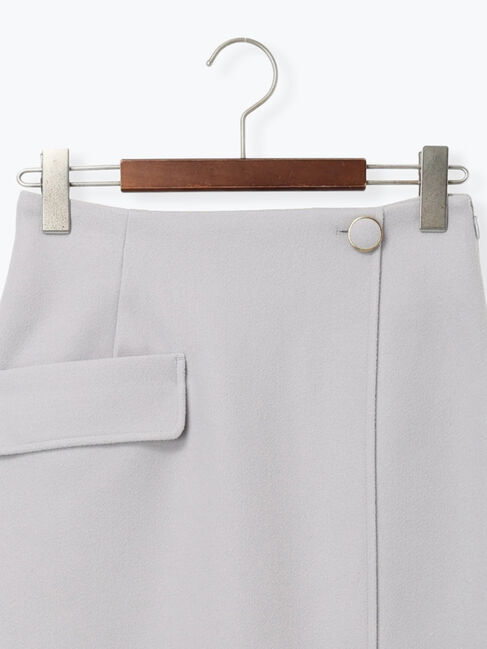 Te chichi「メルトンジャージートラペーズスカート」|スカート|