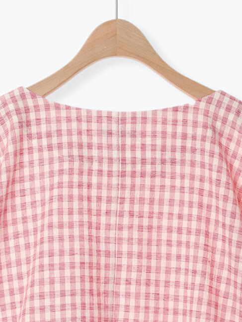 Samansa Mos2「袖口ギャザーTブラウス」|シャツ・ブラウス|