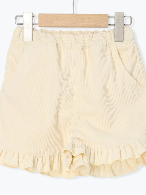 Samansa Mos2 Lagom「カットコール裾フリルショートパンツ」|その他|
