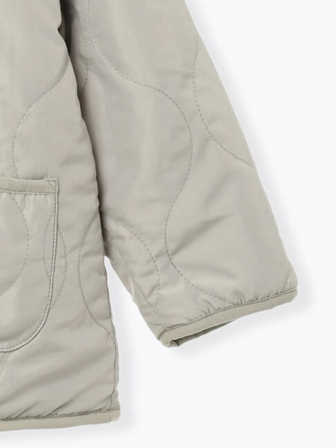 Samansa Mos2 Lagom「【撥水】キルト&times;ボアリバーシブルブルゾン」|ブルゾン・スタジャン|