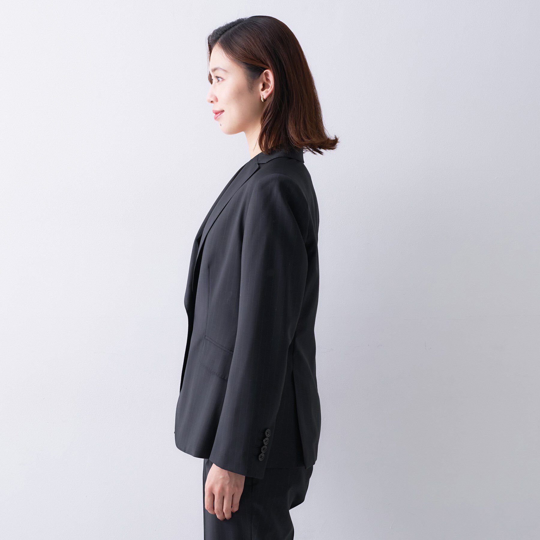 UNTITLED「【仕事着/スーツ】プレミアムテーラードジャケット」|テーラードジャケット|