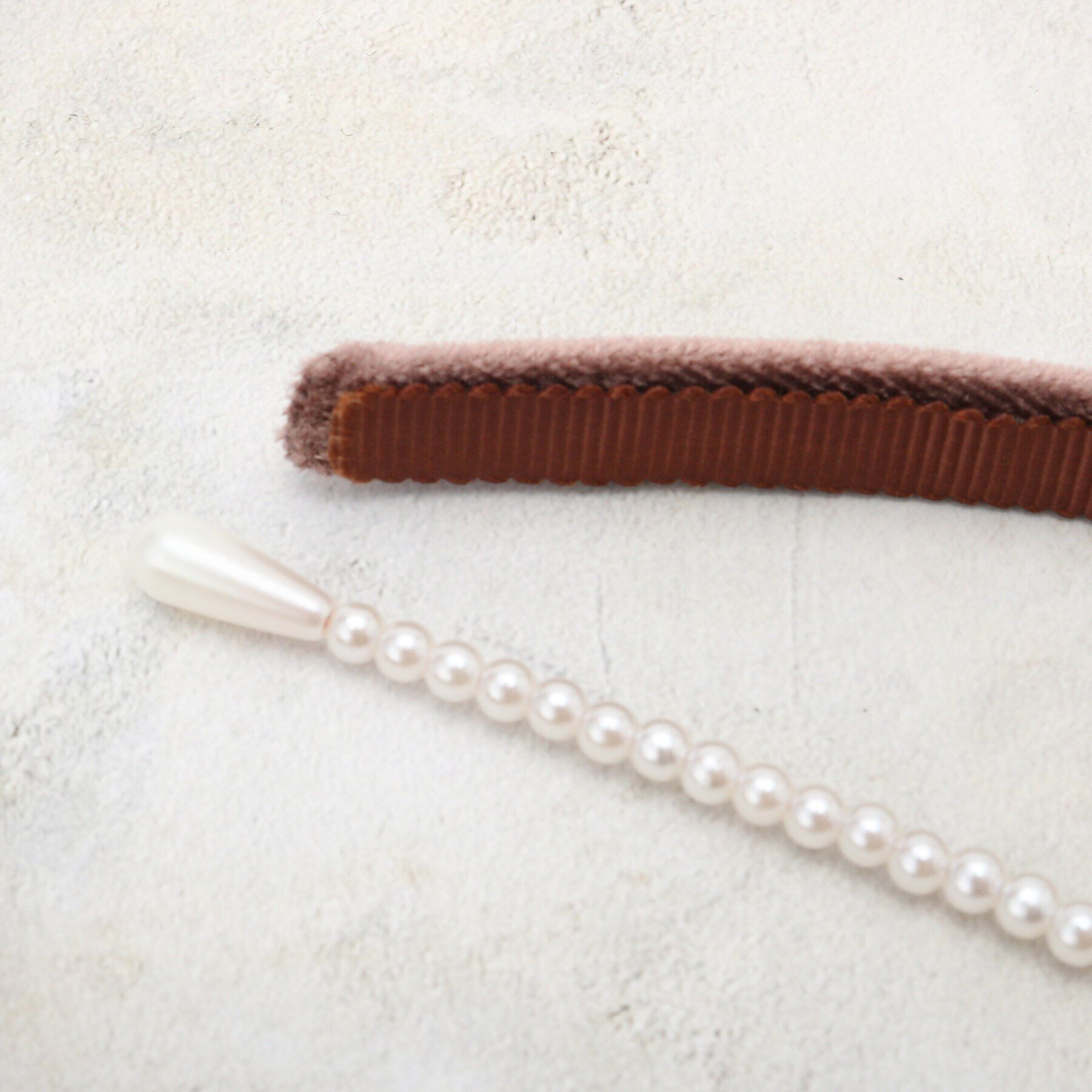 grove「ベロアパール調カチューシャセット」|その他|