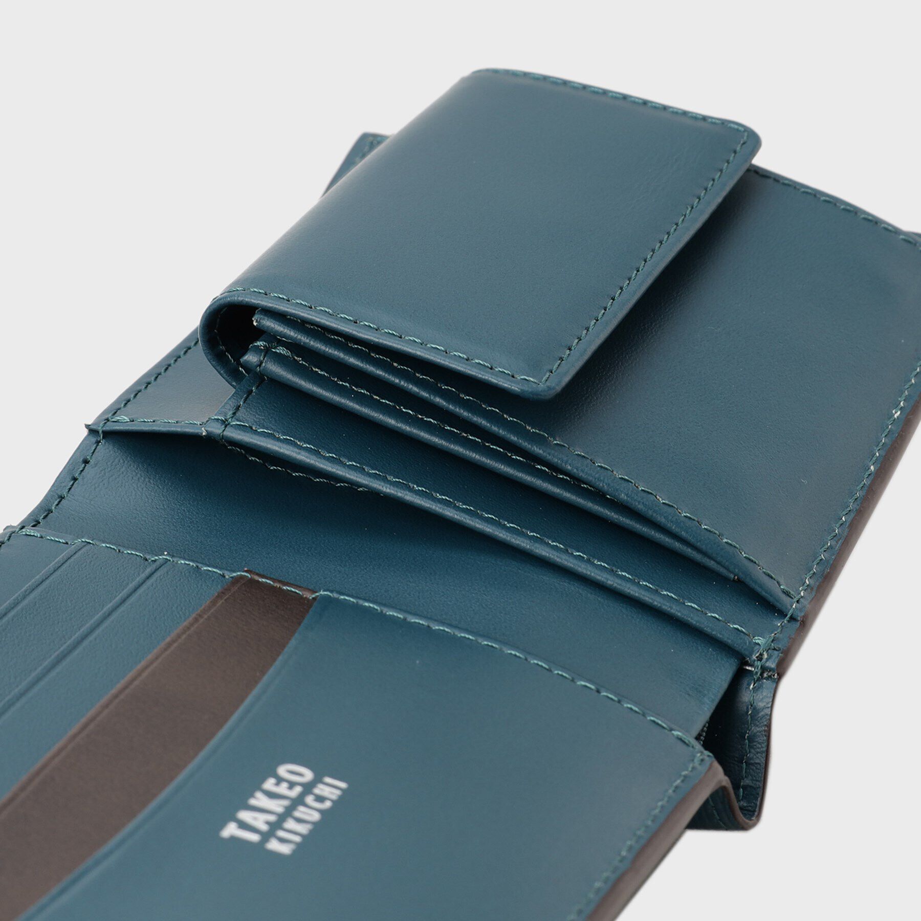 TAKEO KIKUCHI「【NEW レザーリップルシリーズ】バイフォールド　ウォレット」|財布|