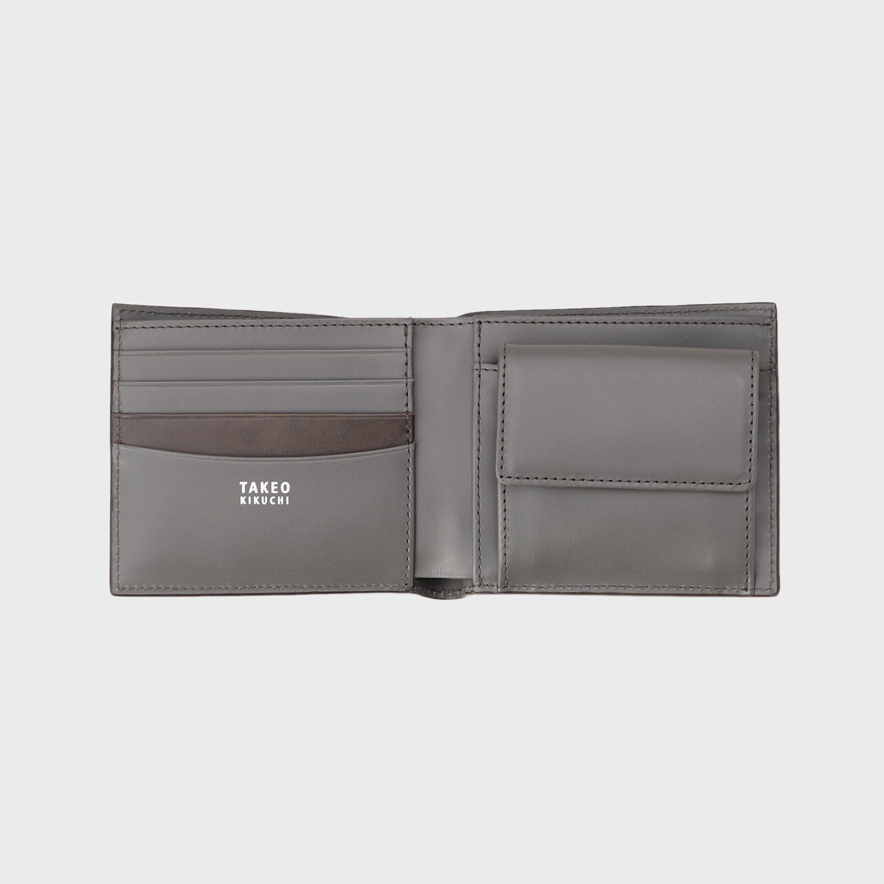 TAKEO KIKUCHI「【NEW レザーリップルシリーズ】バイフォールド　ウォレット」|財布|
