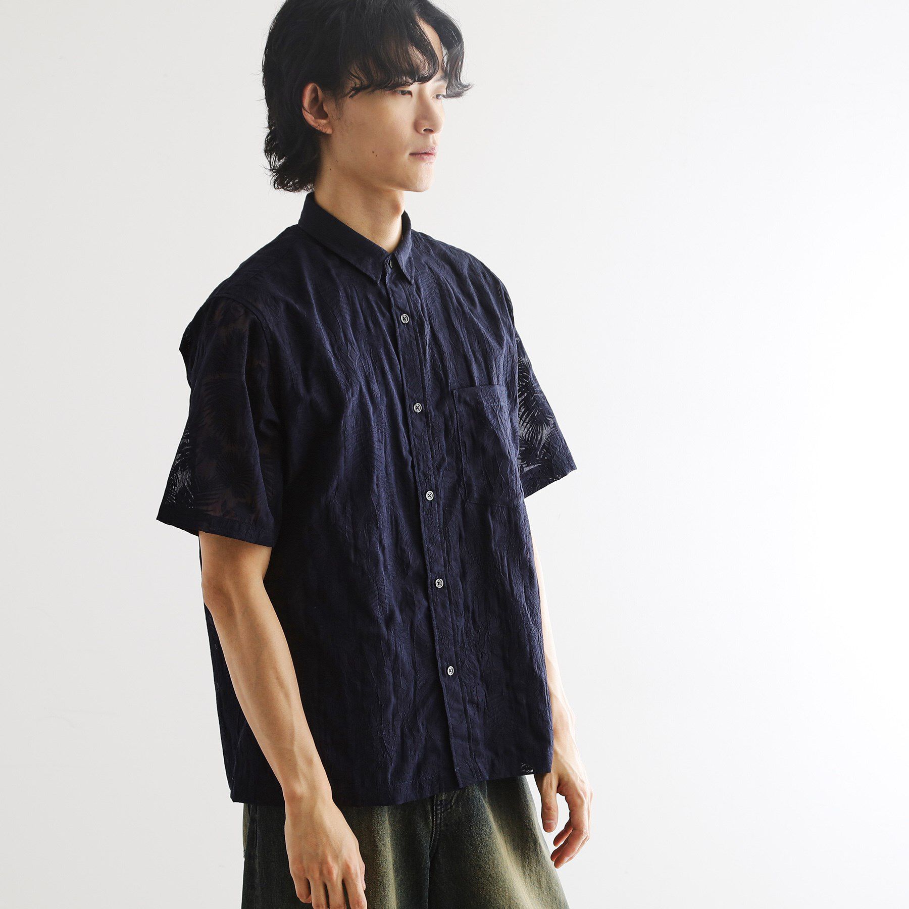 tk.TAKEO KIKUCHI「オパールプリントシャツ」|シャツ・ブラウス|