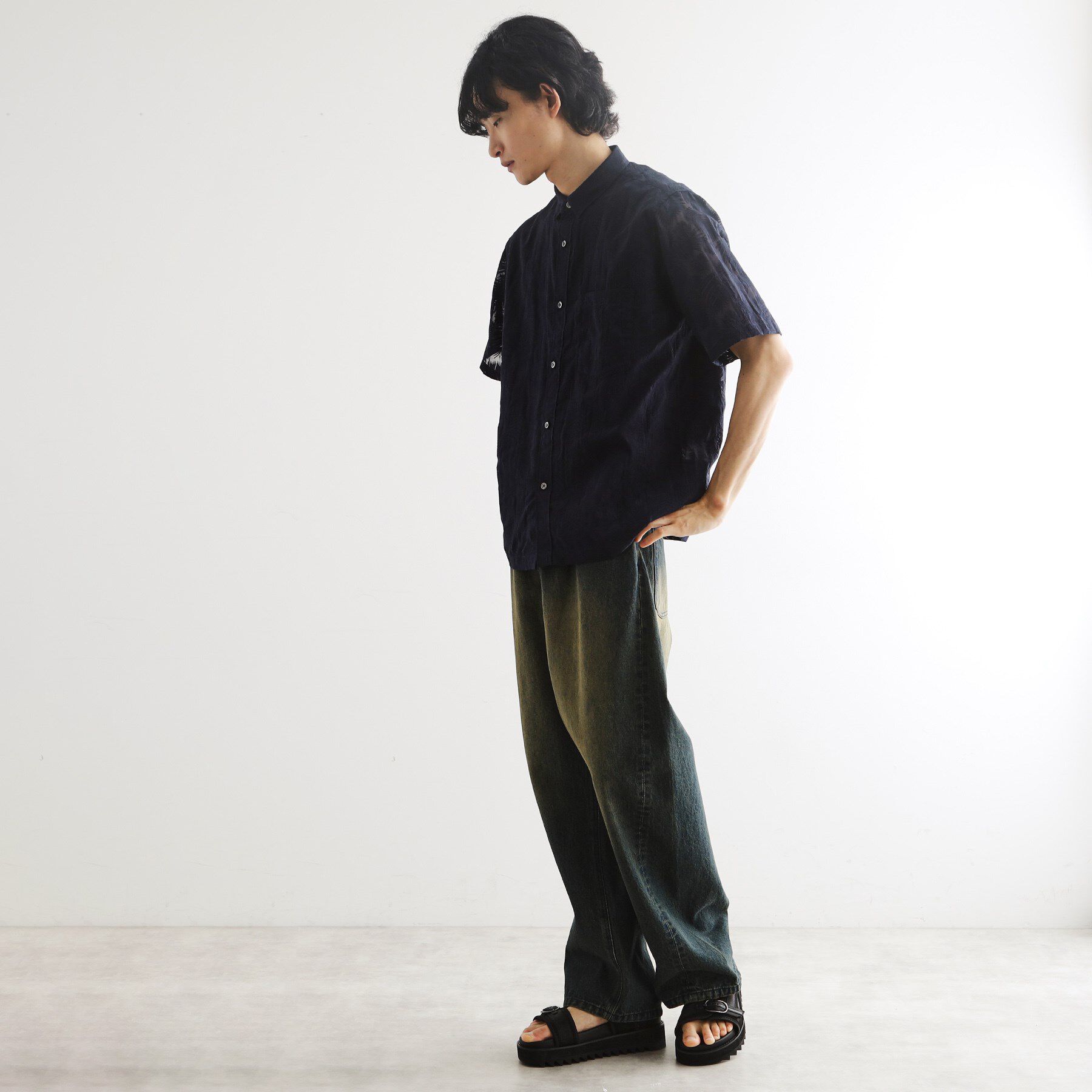 tk.TAKEO KIKUCHI「オパールプリントシャツ」|シャツ・ブラウス|