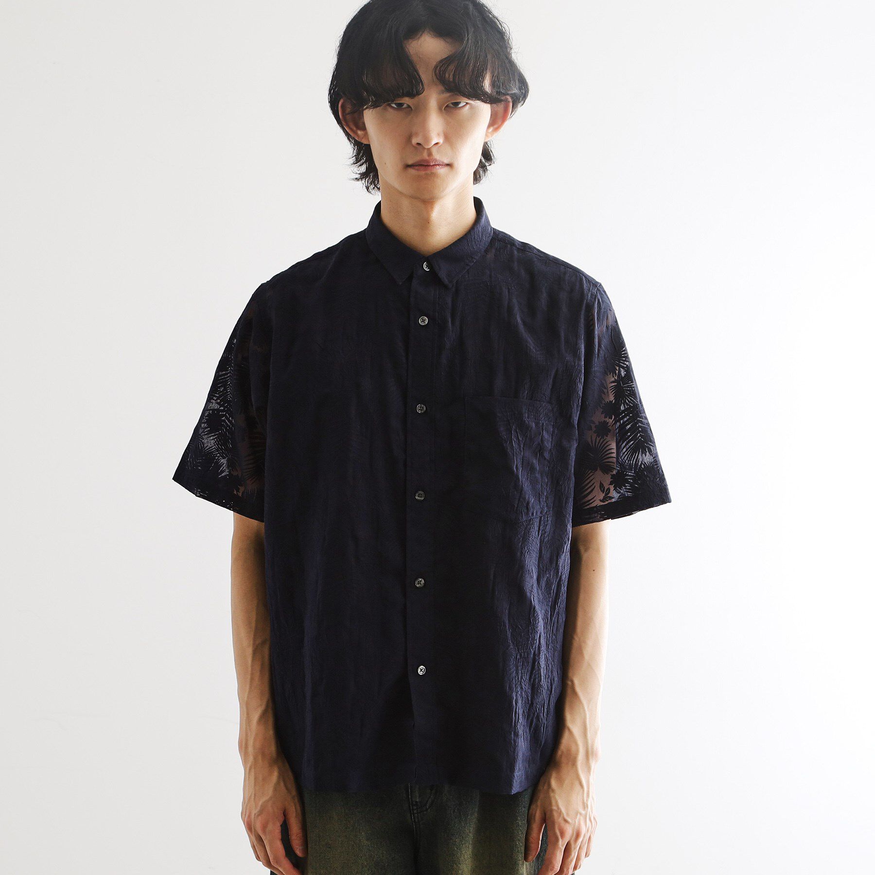 tk.TAKEO KIKUCHI「オパールプリントシャツ」|シャツ・ブラウス|