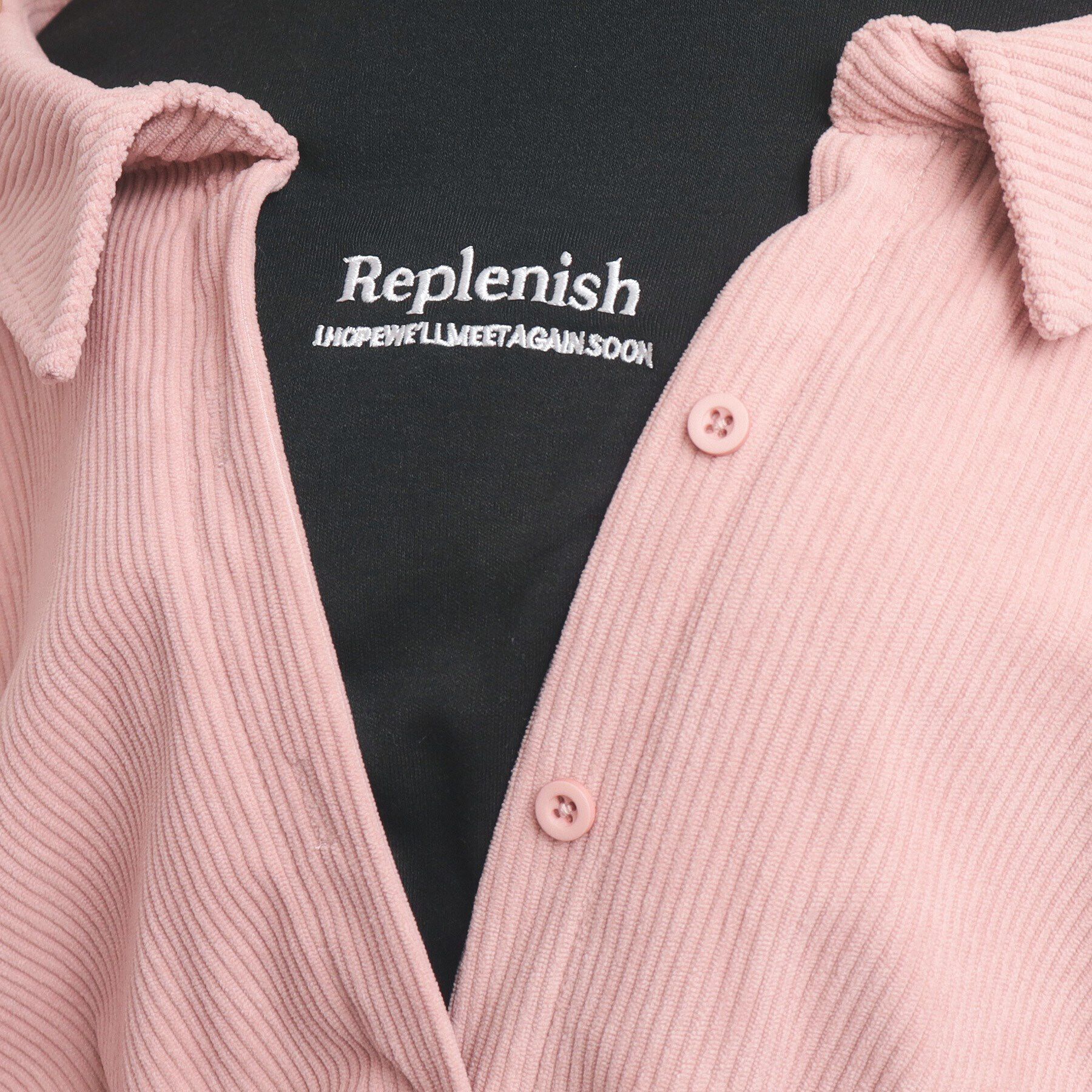 PINK-latte「惚れかわ シャツレイヤード」|シャツ・ブラウス|