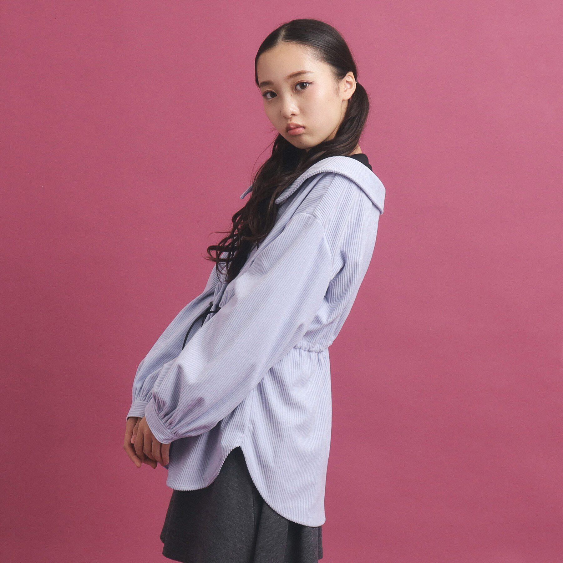 PINK-latte「惚れかわ シャツレイヤード」|シャツ・ブラウス|