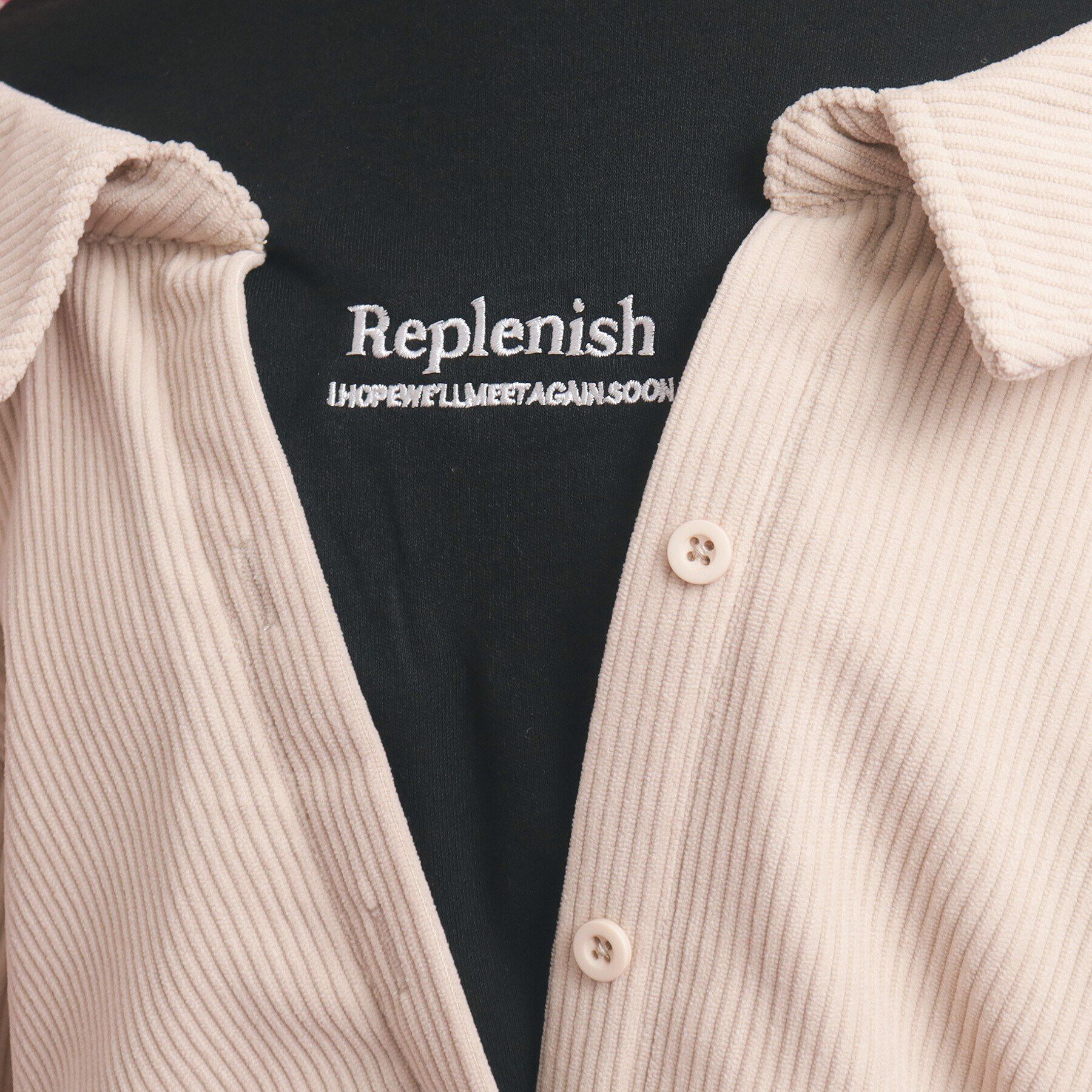 PINK-latte「惚れかわ シャツレイヤード」|シャツ・ブラウス|